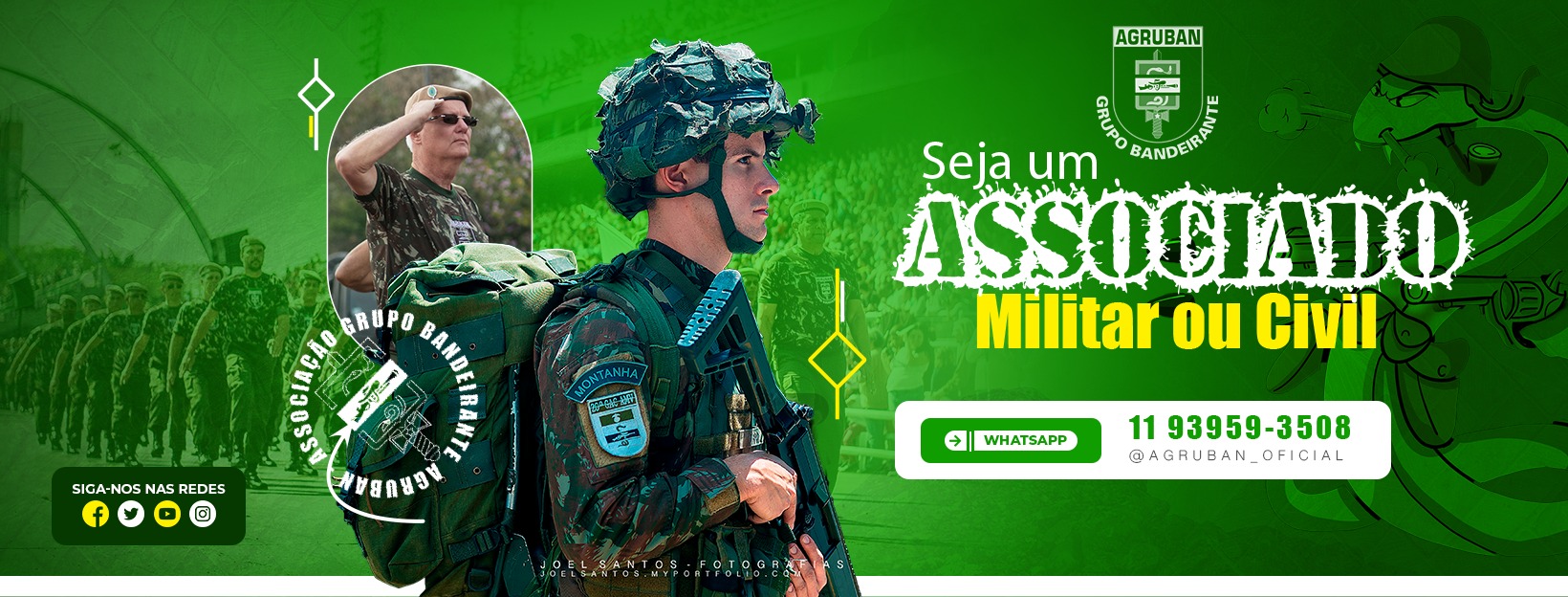 Seja um associado!